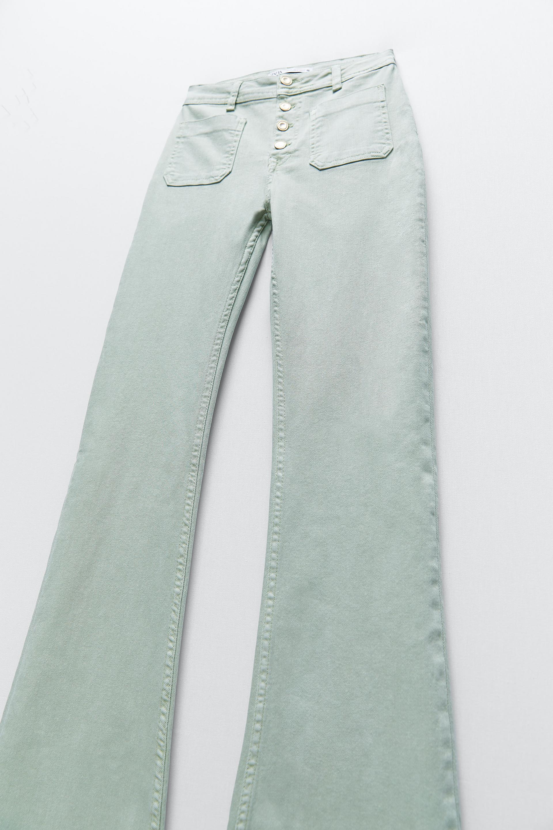 Z1975 flared jeans sea green Clearance