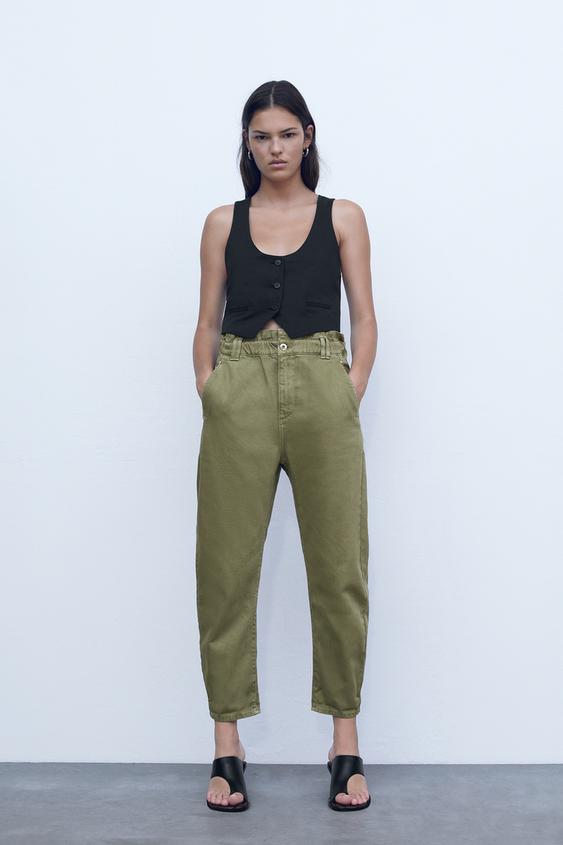 Z1975 BAGGY PAPERBAG JEANS