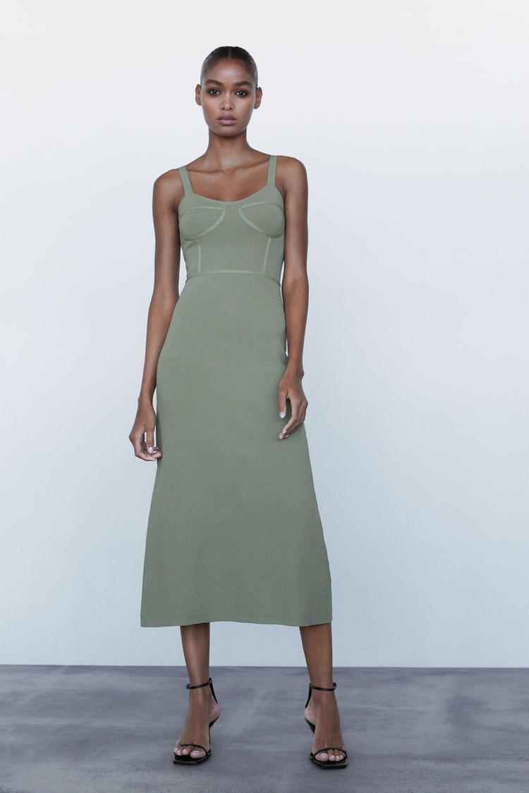 ロング丈ニットワンピース Zara Japan 日本