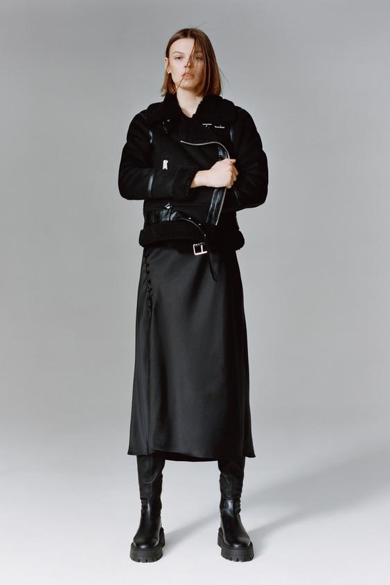 Damen Mantel In Schwarz Online Sale Zara Deutschland