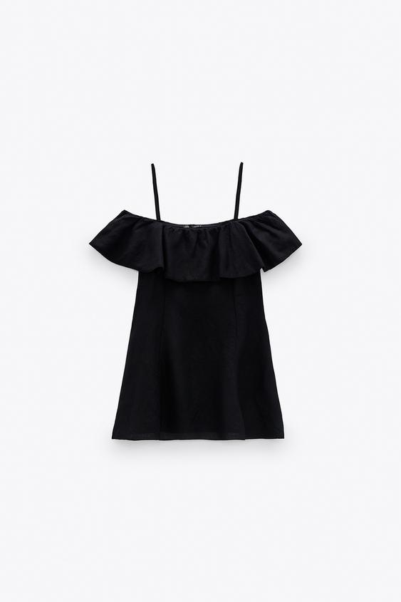 Women S Linen Dresses Zara United Kingdom