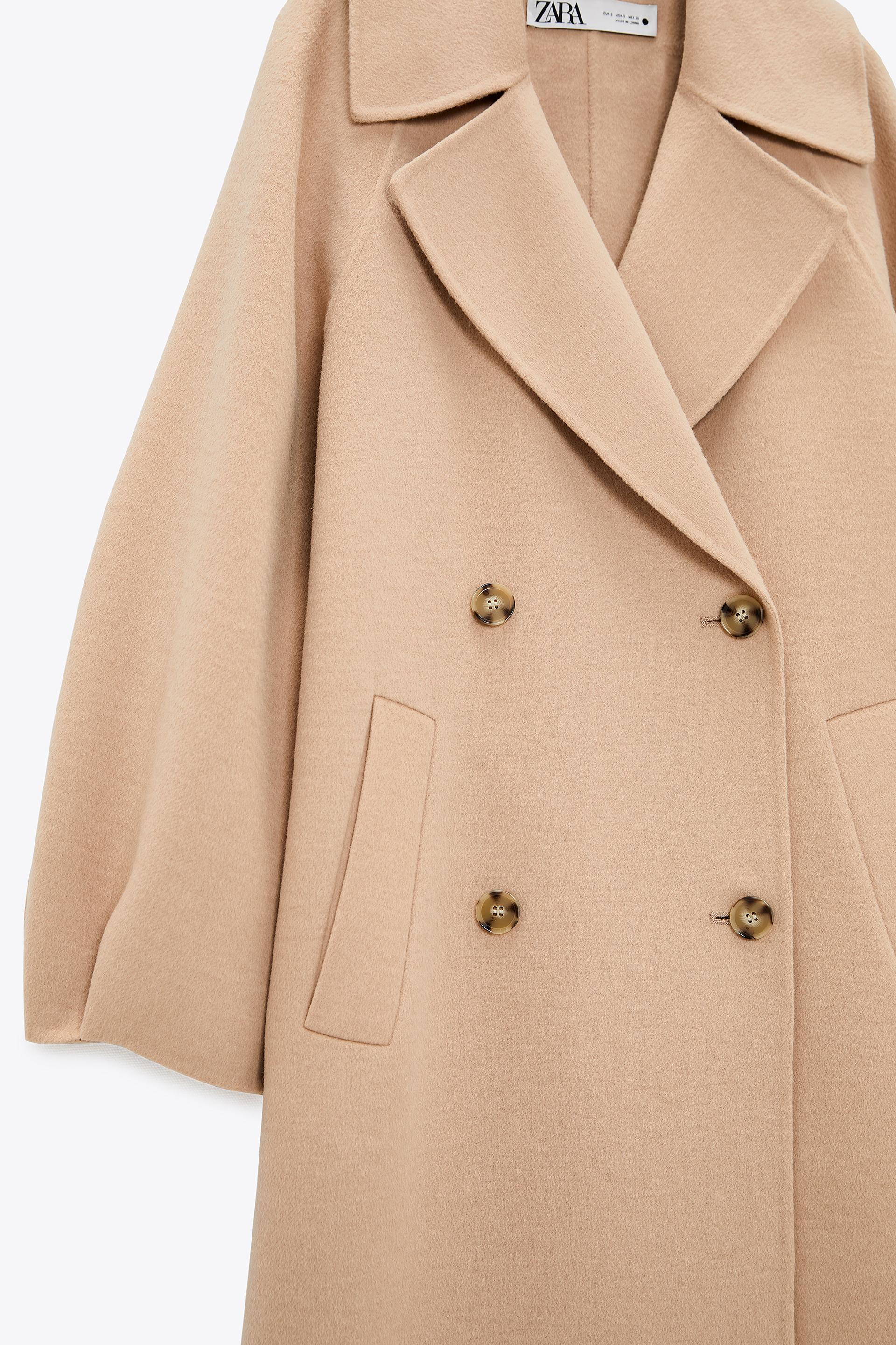 Limited Edition Wool Blend Coat Zara International