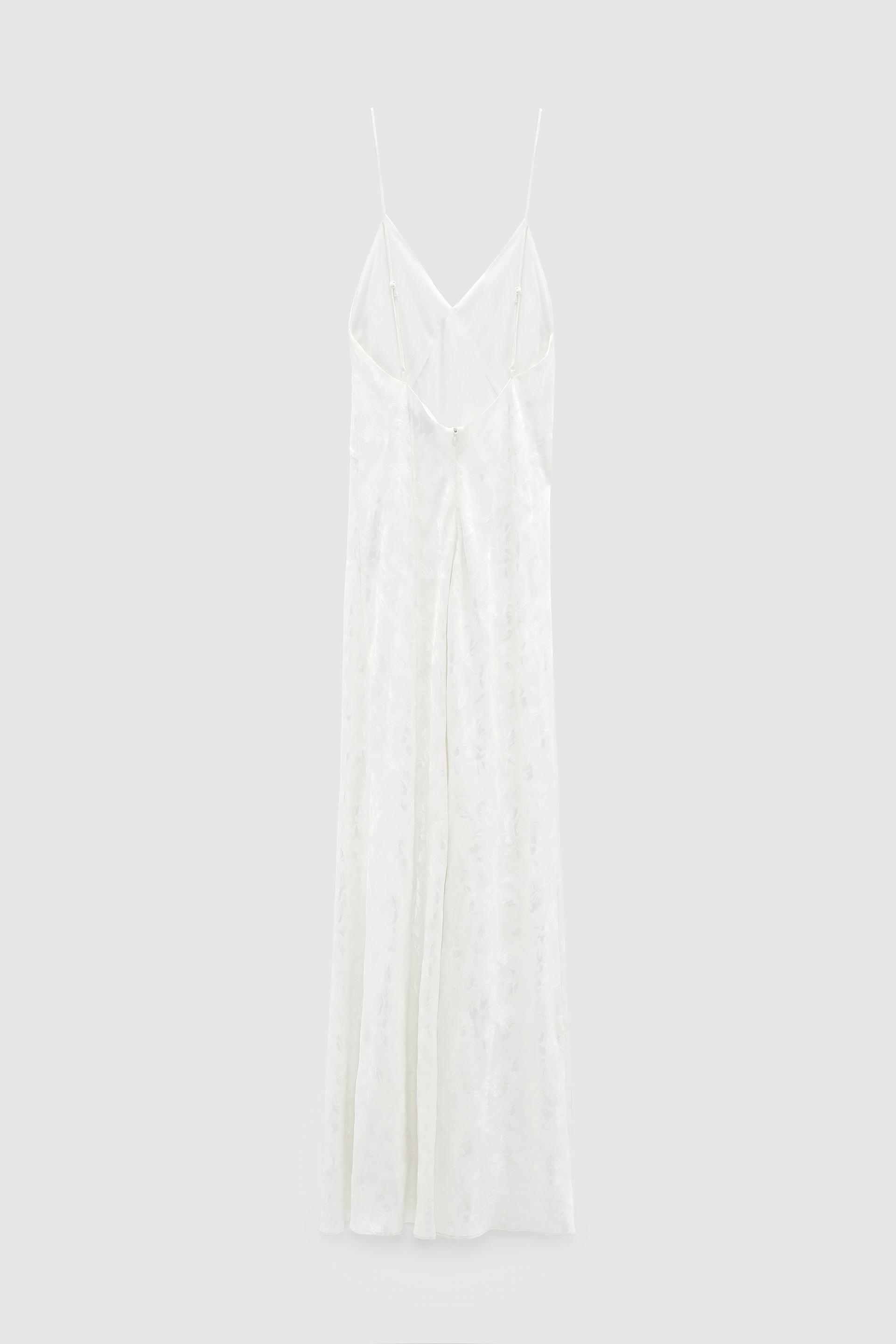 フラワー柄ジャガードワンピース Zara Japan 日本