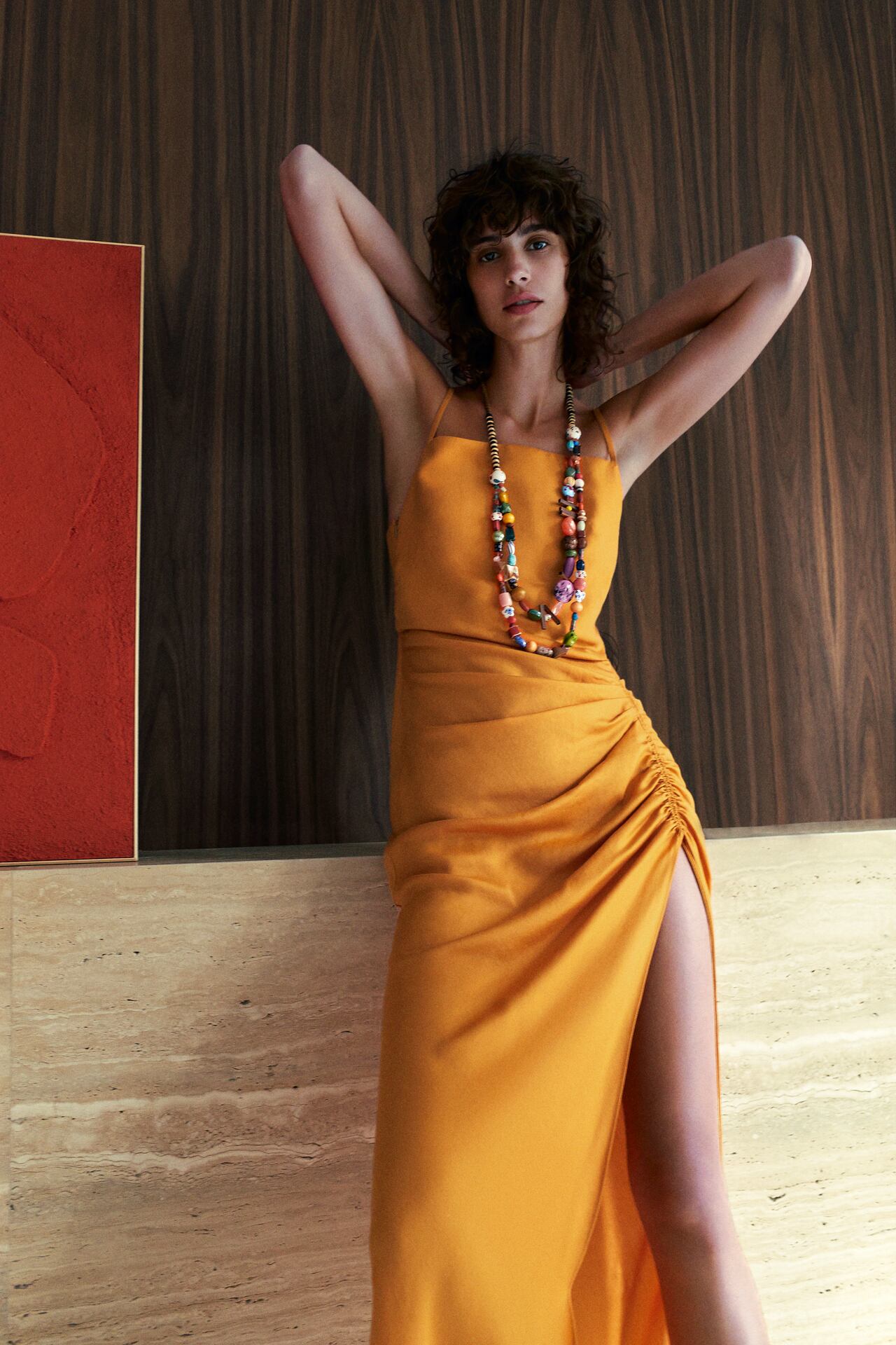 Image 3 of DRAPED DRESS from Zara