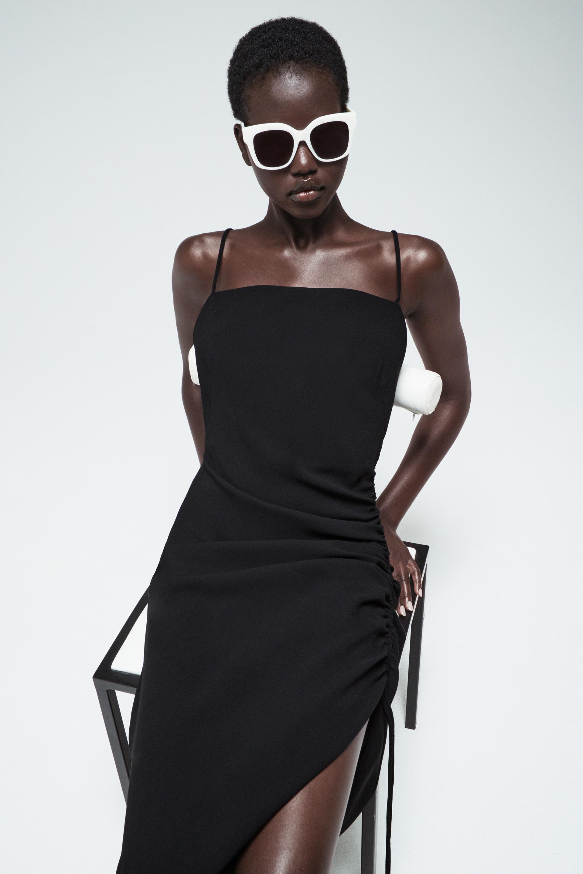 ドレープ入りワンピース Zara Japan 日本