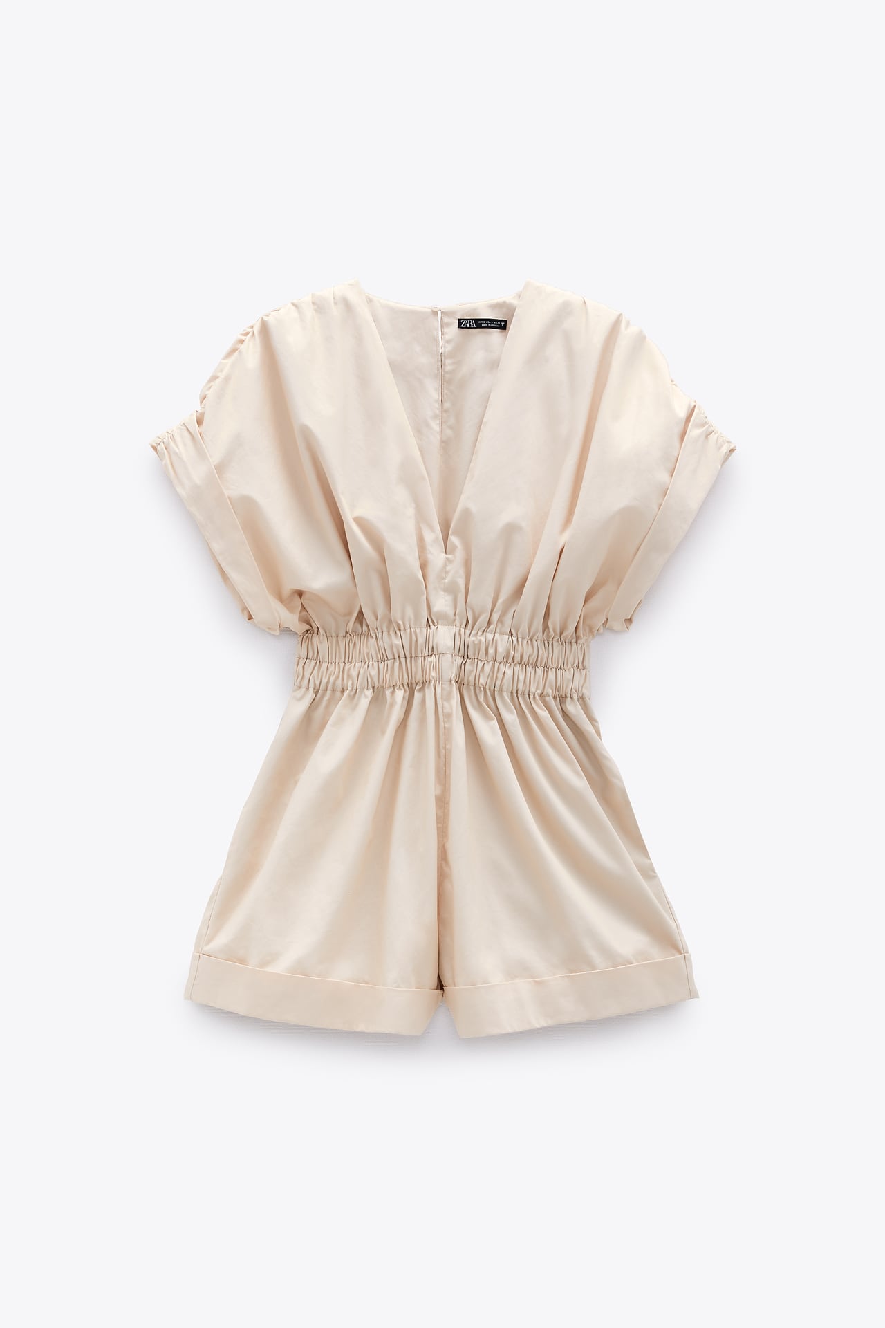 Image 2 of SHORT PLEATED JUMPSUIT TRF from Zara