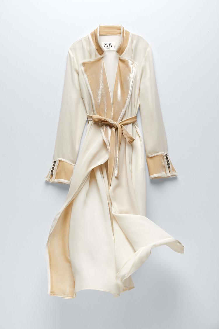 Kombinierter Mantel Limited Edition Zara Deutschland Germany