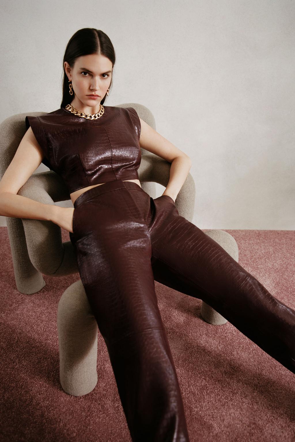 kako nositi kožne outfite zara shop online h&m asos street style zagreb špica