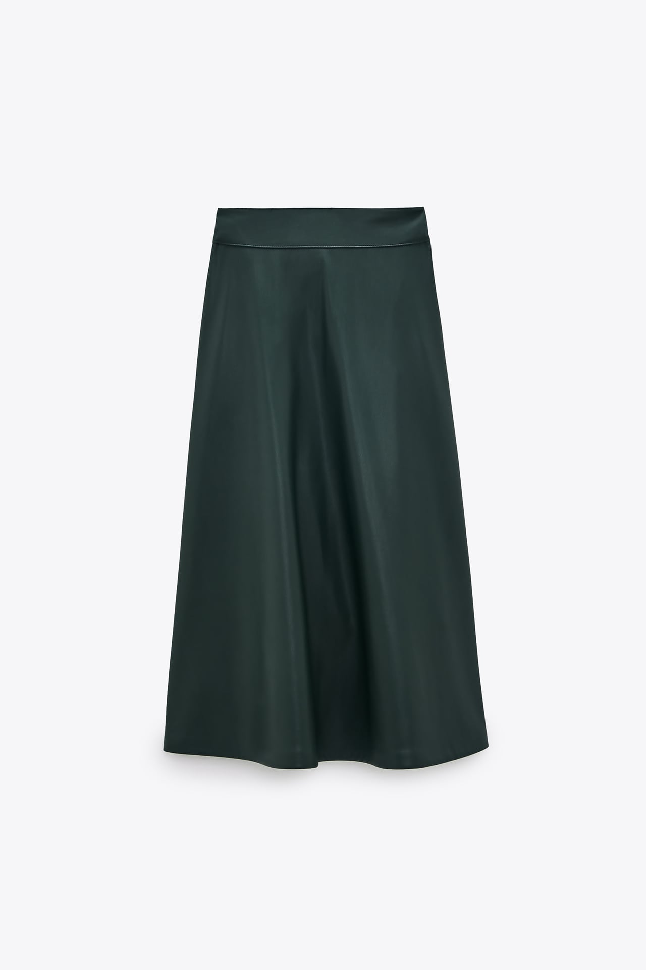 Image 5 of FAUX LEATHER MIDI SKIRT from Zara