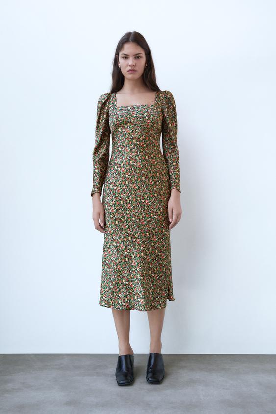 FLORAL PRINT DRESS