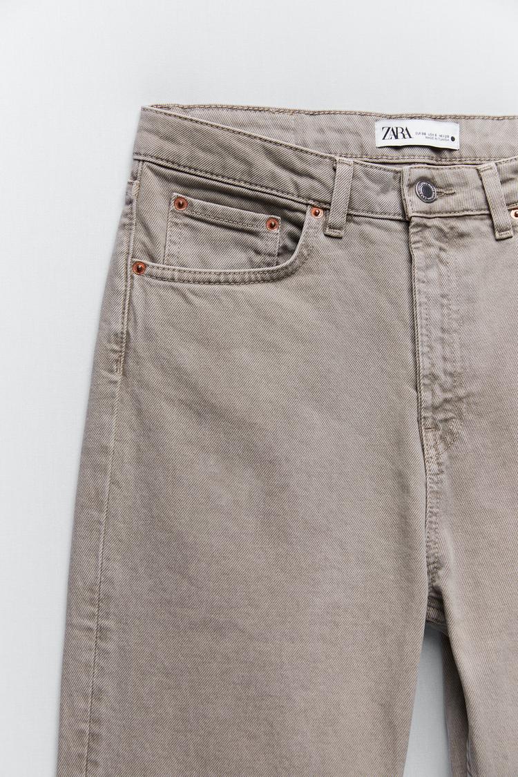 Zw Premium Hw Kick トープデニムパンツ Zara Japan 日本