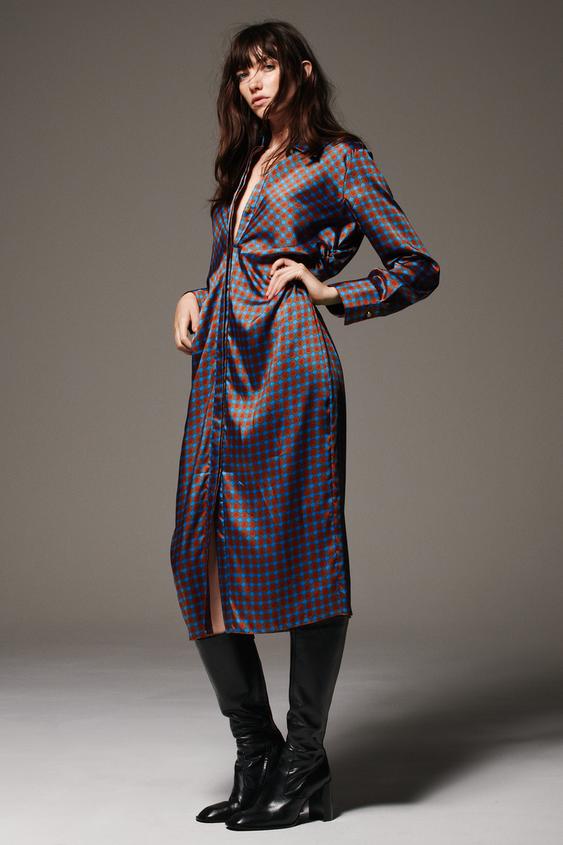 Women S Shirt Dresses Zara International