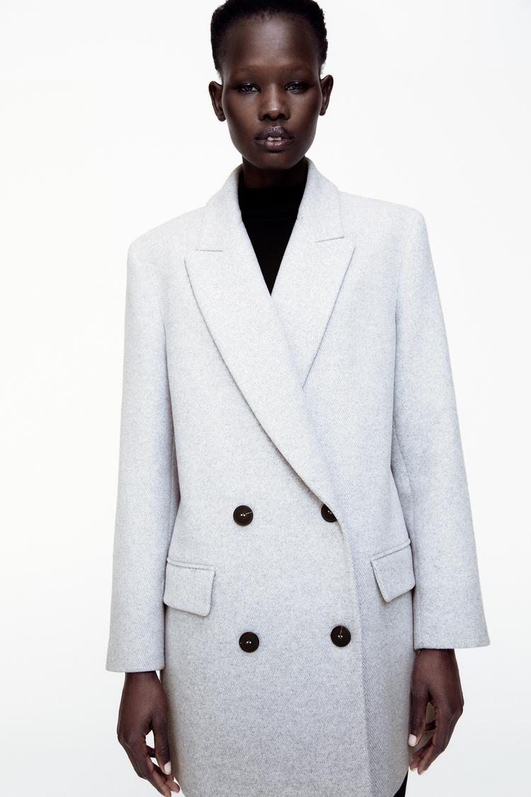 Zweireihiger Mantel Zara Deutschland Germany