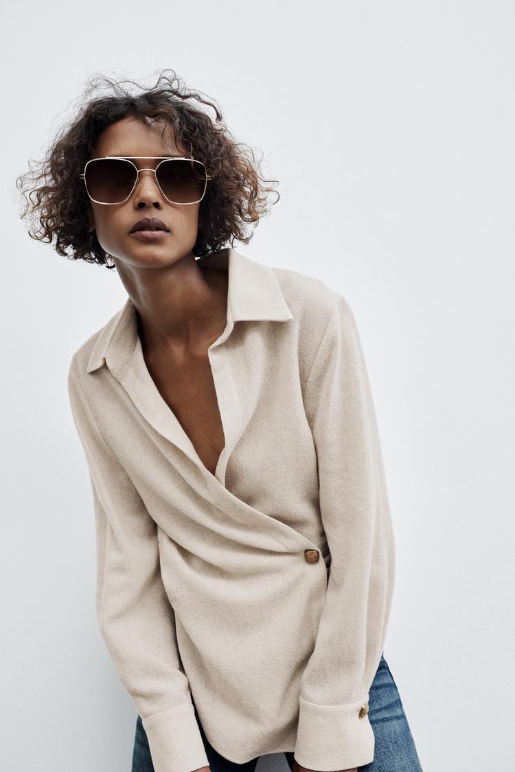 Zweireihiges Hemd Zara Deutschland Germany