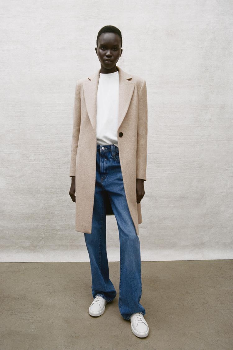 Mantel Aus Wollmischgewebe Zara Deutschland Germany