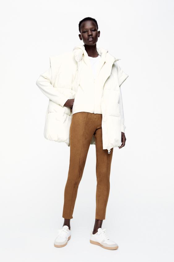 Legging daim zara Clearance