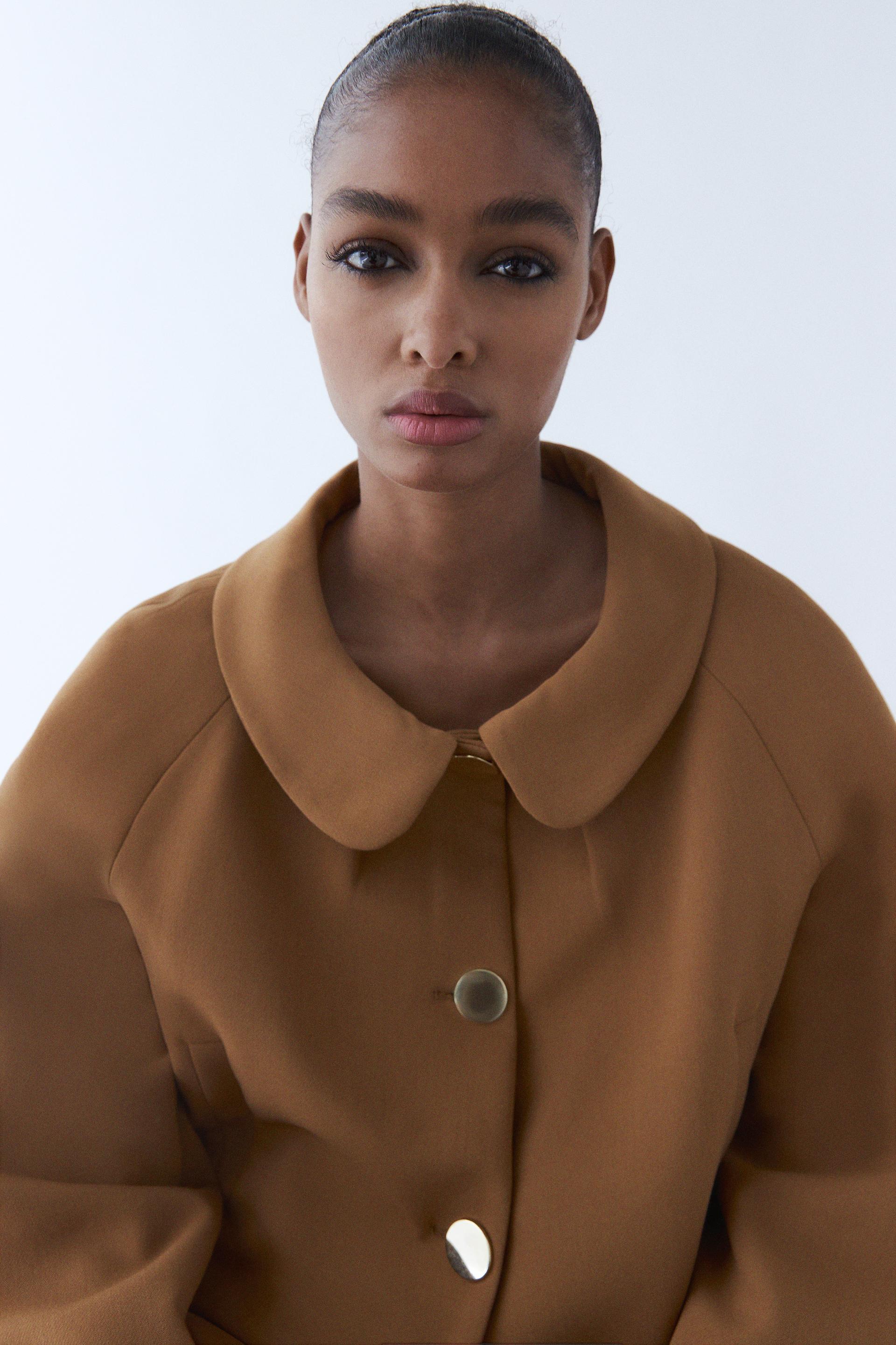 Zara peter pan collar blazer Clearance