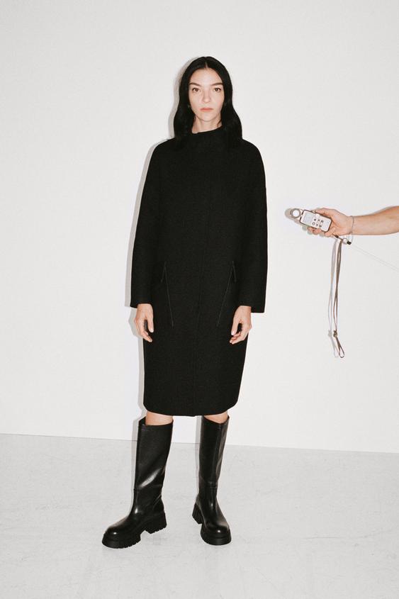 ブラックコート レディース Zara 日本