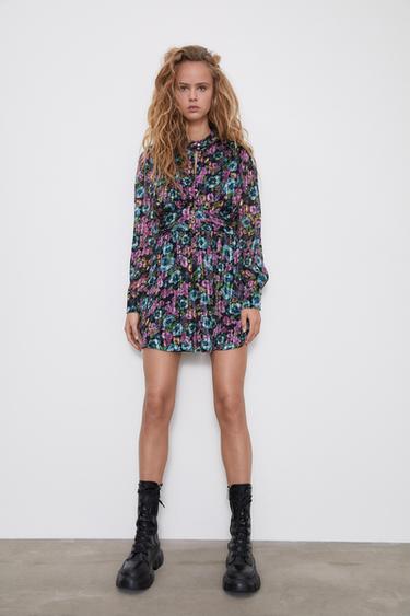 Damen Blumenkleider Online Sale Zara Osterreich