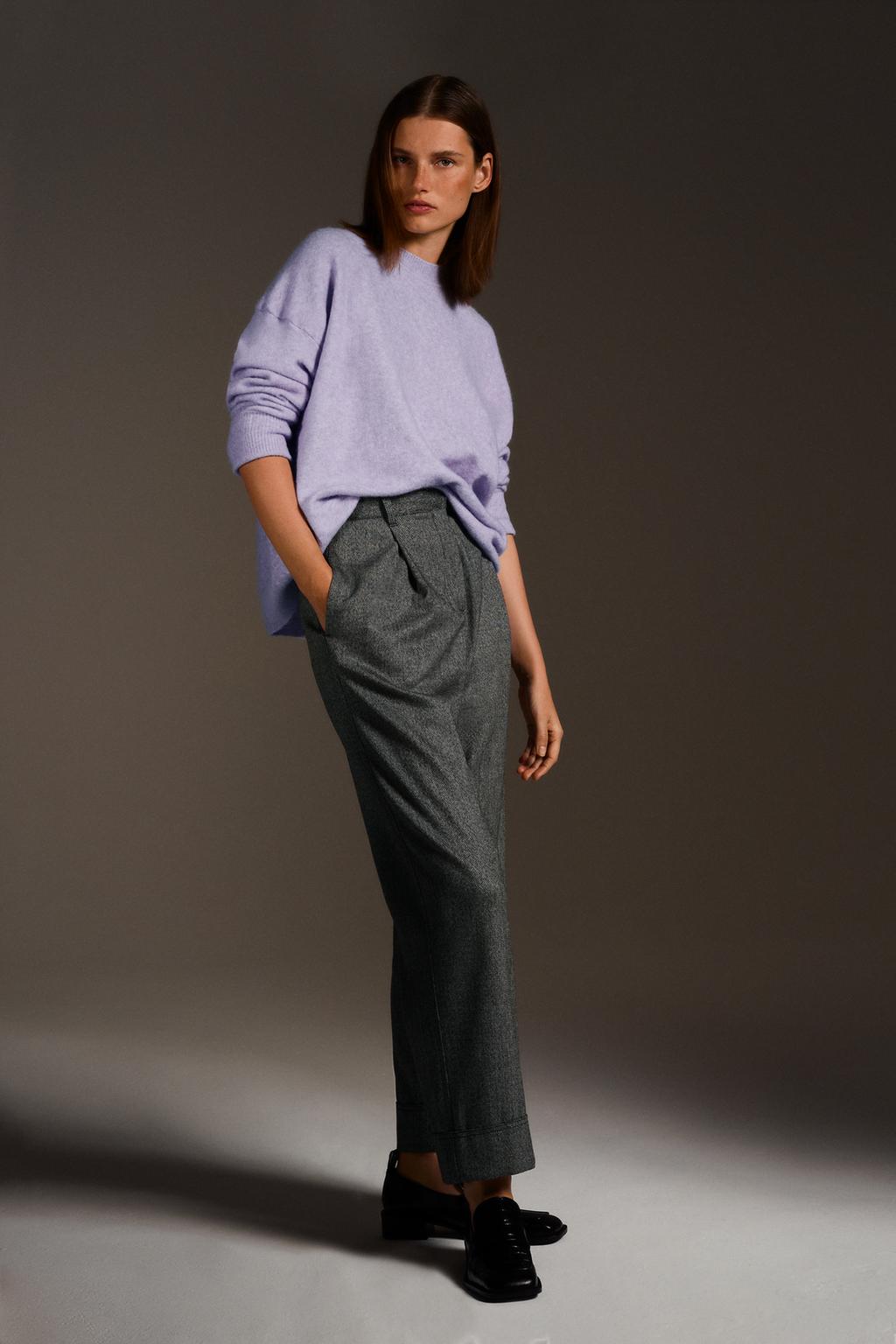 Immagine 1 di MAGLIA MISTO LANA di Zara