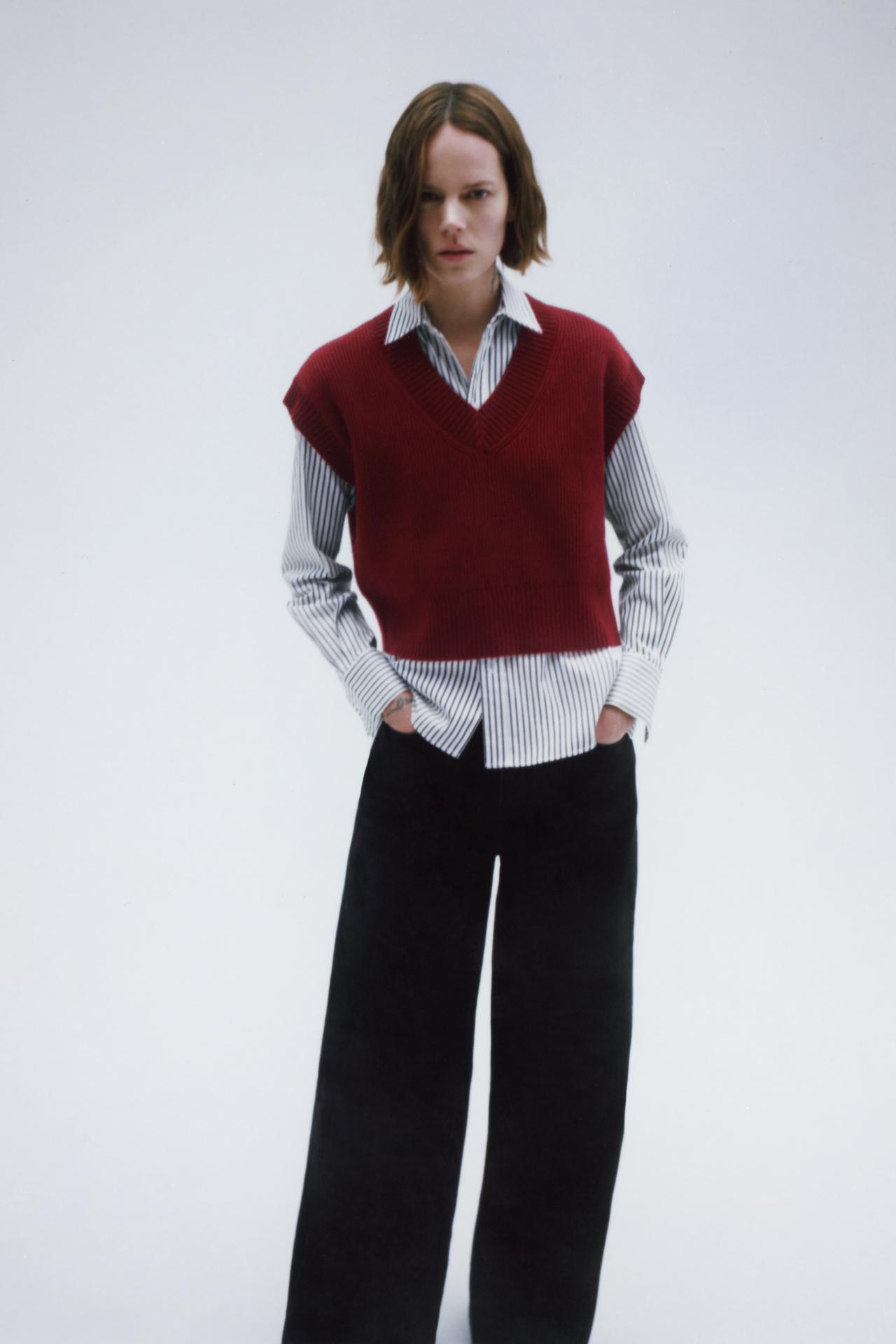 Immagine 1 di GILET IN MAGLIA di Zara