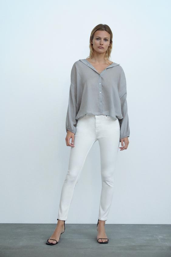Weisse Jeans Fur Damen Online Sale Zara Osterreich