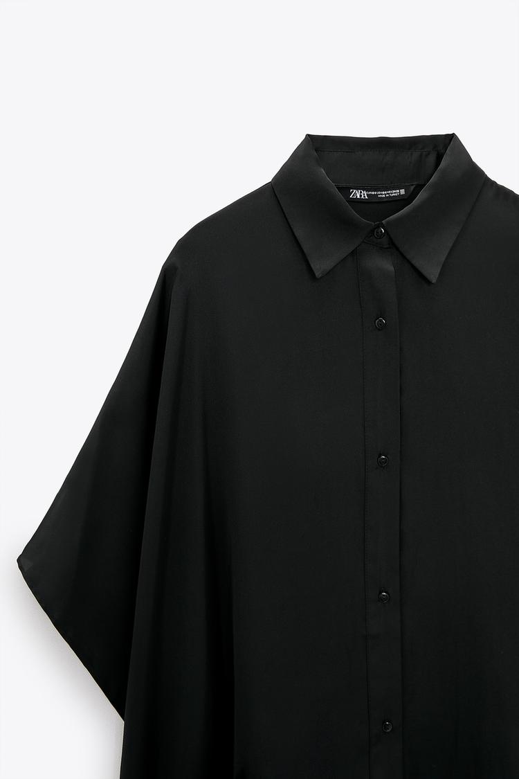 オーバーサイズ仕様シャツワンピース Zara Japan 日本