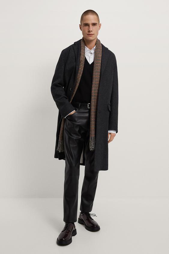 Italyan A Kadar Mozaik Zara Palto Erkek Vfwpost12093 Org