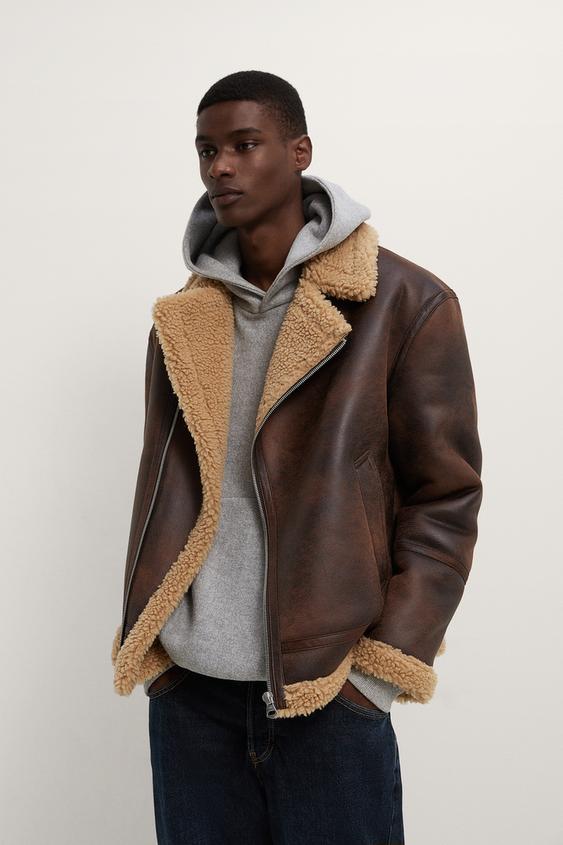 Lederimitat Jacken Herren Online Sale Zara Deutschland
