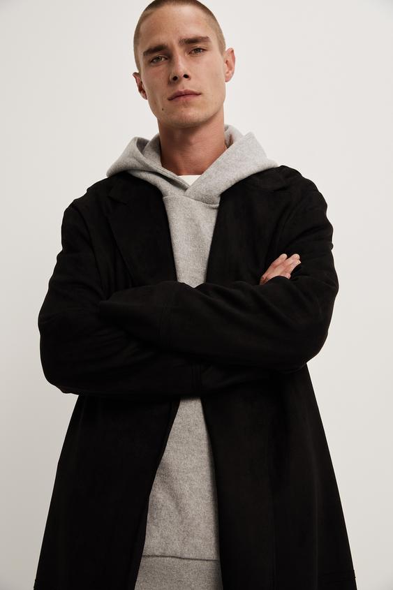 スエード風コート Zara Japan 日本 スエード風コート Zara Japan 日本