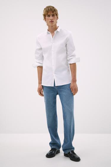 White Shirts Men Zara India