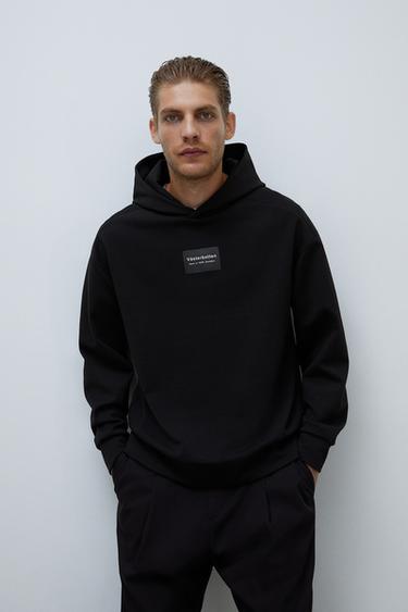 メンズグラフィック メッセージプリントスウェットシャツ Zara 日本