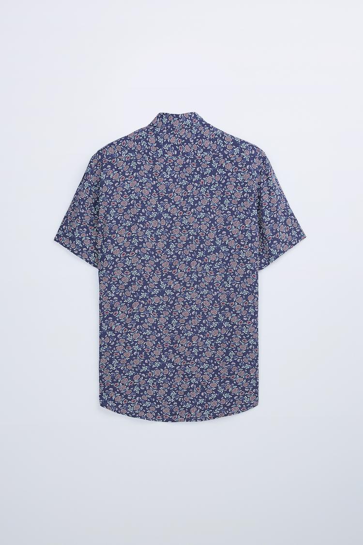 Floral Print Shirt Zara Netherlands