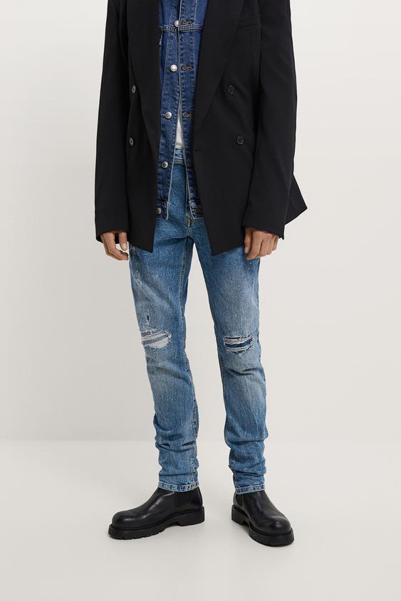 メンズスキニージーンズ オンラインセール Zara 日本