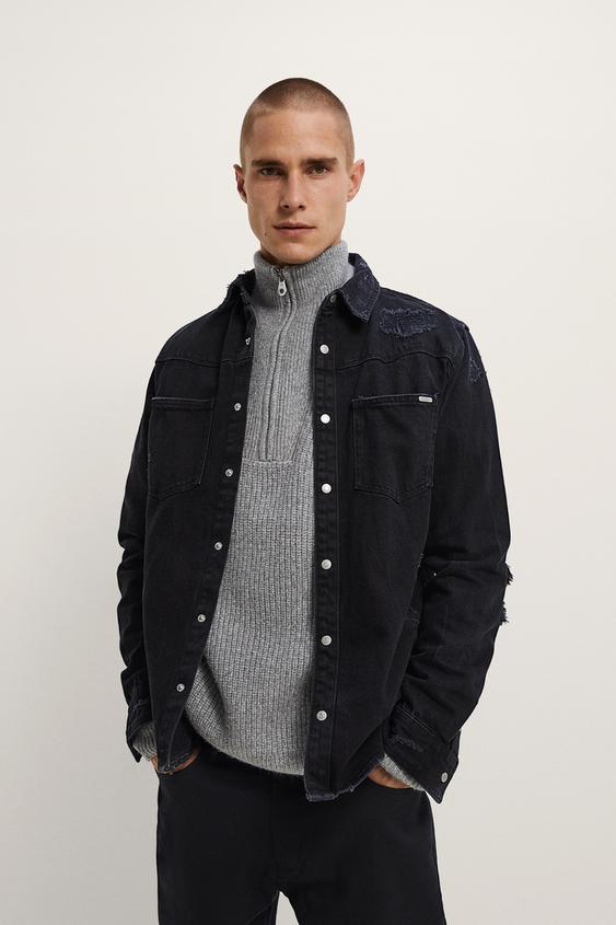 Schwarze Herren Hemden Online Sale Zara Deutschland