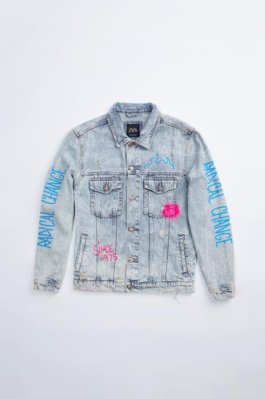 Giacche In Denim Da Uomo Zara Italia