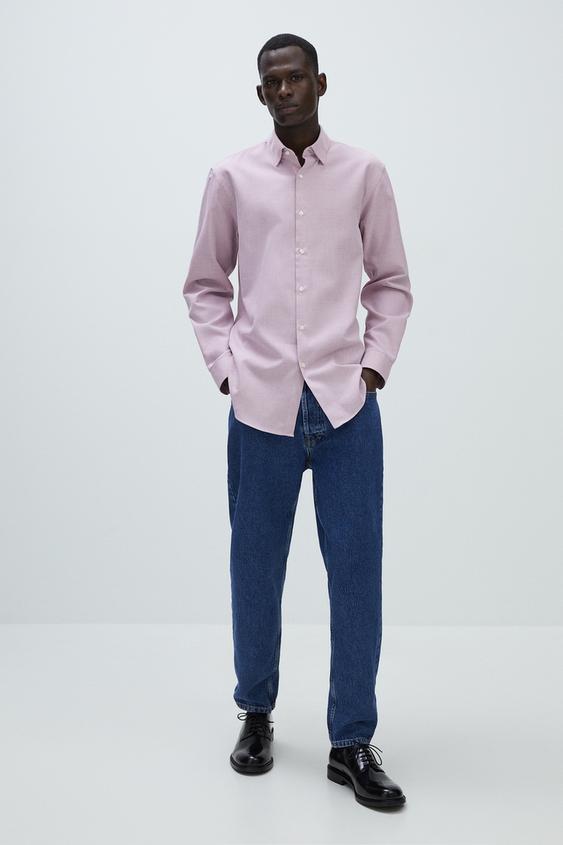 EASY CARE TEXTURED SHIRT