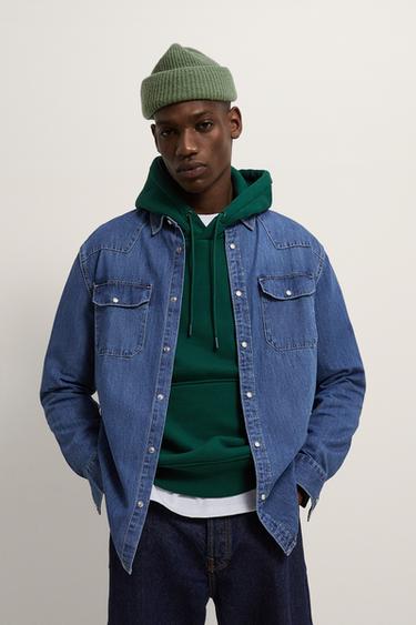 Men S Denim Shirts Online Sale Zara United States Men S Denim Shirts Online Sale Zara United States
