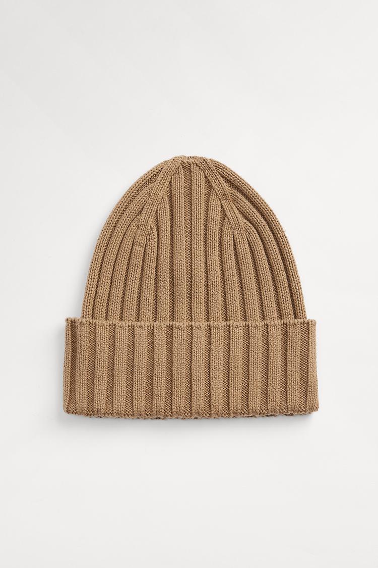 RIBBED COTTON HAT | ZARA Hong Kong SAR 