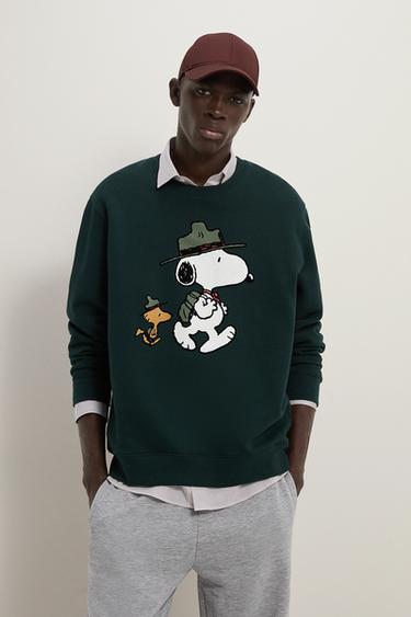 Sudaderas preciosas y cómodas de Zara para este otoño 7 Merca2.es SUDADERA ESTAMPADO SNOOPY ® PEANUTS.
