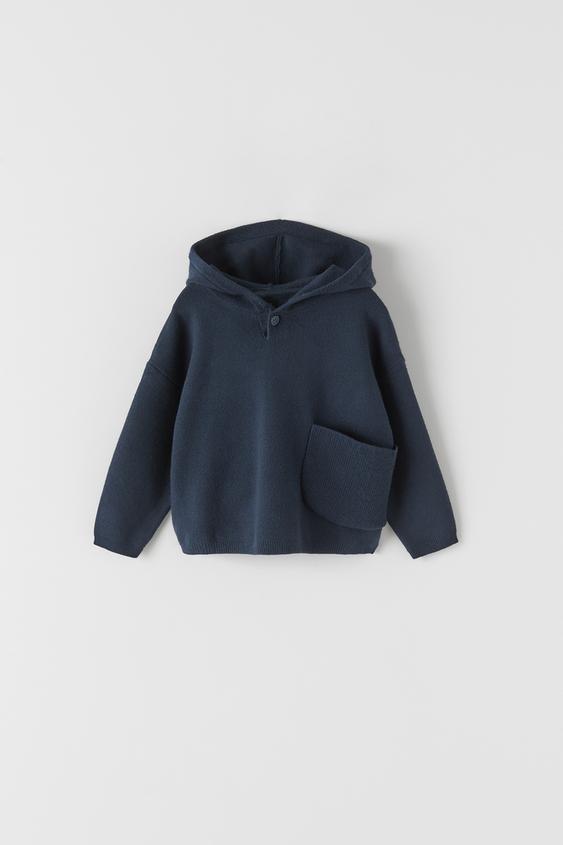 COMBINED KNIT SWEATSHIRT