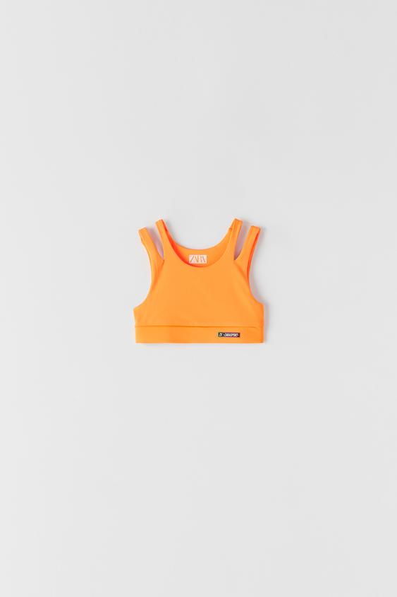 DOUBLE-STRAP SPORTY TOP