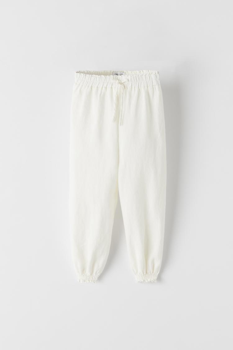 Leinenhose Mit Gummizug Zara Deutschland Germany