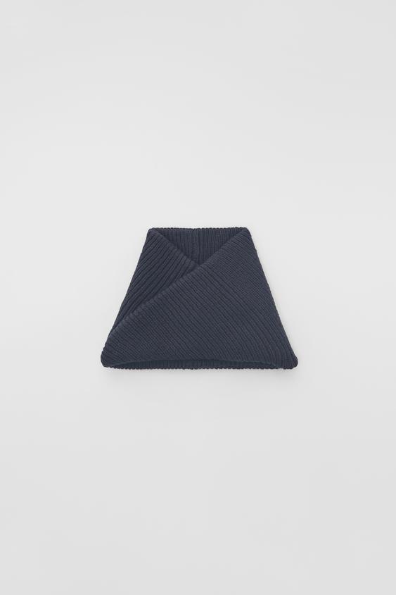 PLAIN KNIT SNOOD