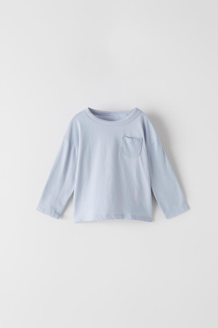 リブポケット付きtシャツ Zara Japan 日本