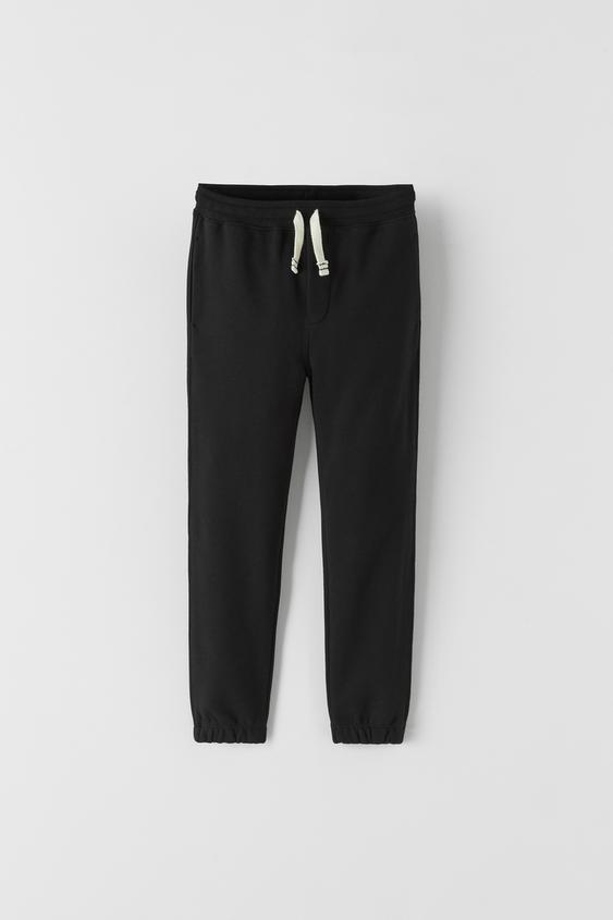 PLUSH JERSEY JOGGING TROUSERS