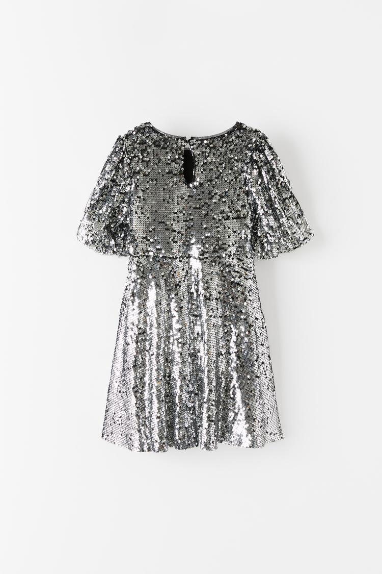 スパンコールワンピース Zara Japan 日本