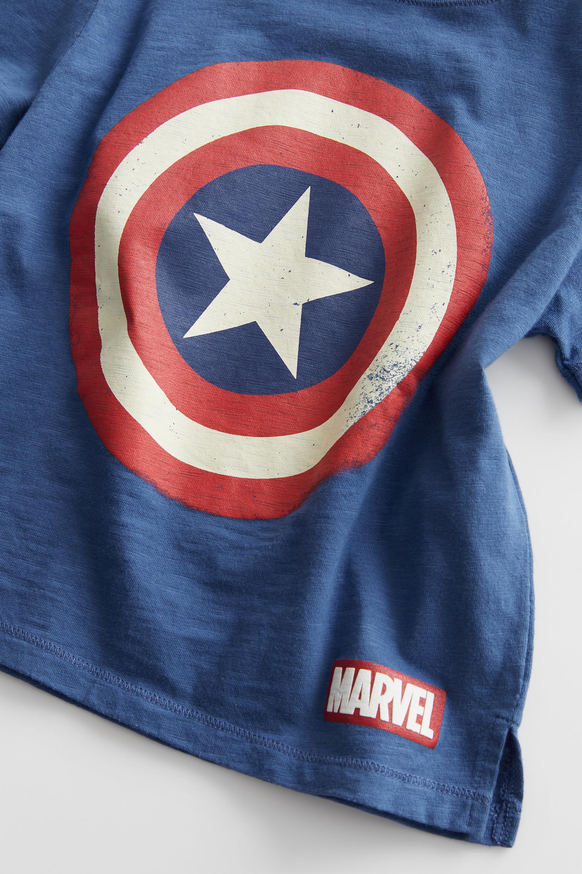 キャプテン アメリカ C マーベル tシャツ Zara Japan 日本
