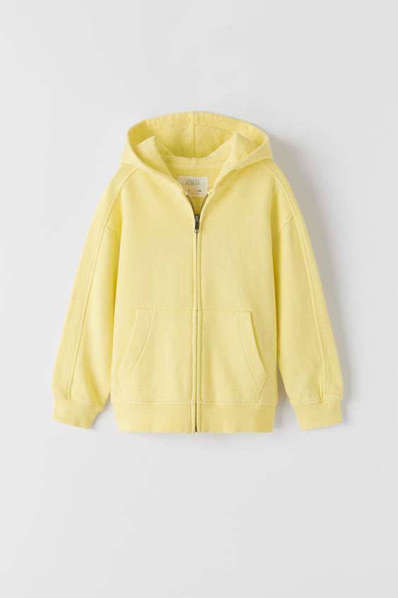 GARMENT-DYED PLUSH JACKET