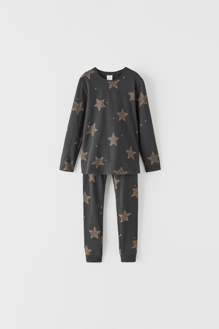 Schlafanzug Mit Sternen Zara Deutschland Germany